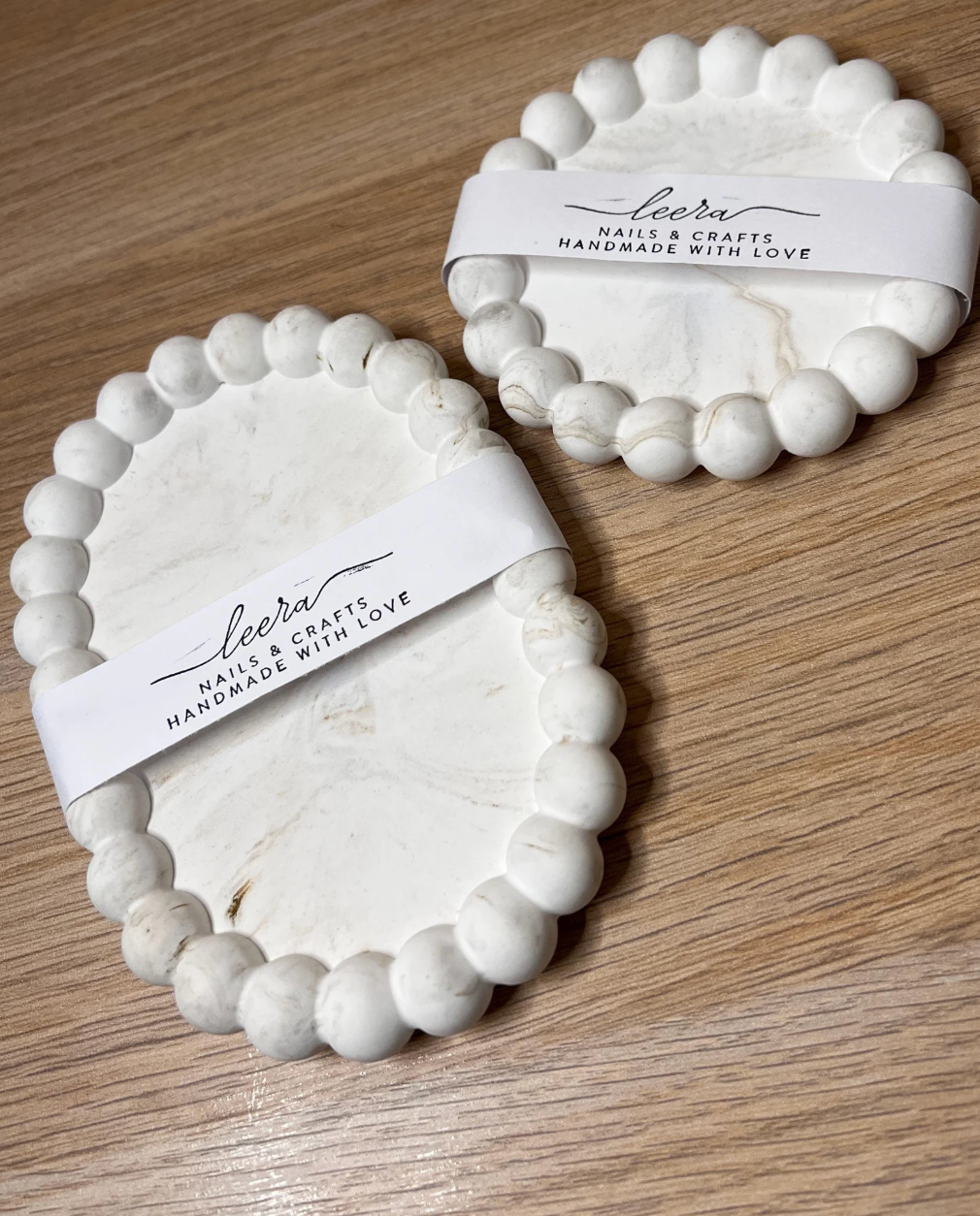 Keramik-Deko | Bubble Tablett und/oder Untersetzer | Marmor oder einfarbig | minimalistisch | wasserfest | einzeln oder als Set